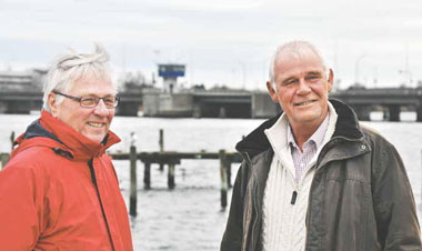 Claus Kildegaard og Jan Krastrup. Foto: Lolland-Falsters Folketidende